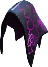 Raven Lightning Hood