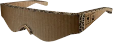 Recycled Cardboard Shades