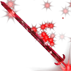Red Sparkle Time Claymore