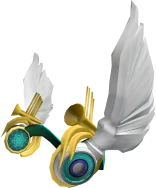 Winged Headphones of Beautiful Music