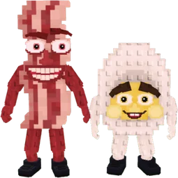 Bacuru and Egguru in Steal a Brainrot