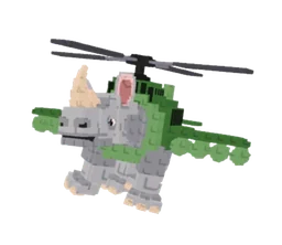 Rhino Helicopterino in Steal a Brainrot