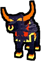 Flaming Bull in Steal An Egg