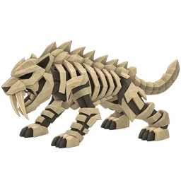Skeletal Sabertooth